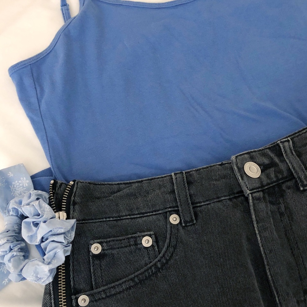 ❤️SOLD❤️ Forever 21 XL Blue Tank Top